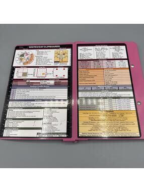 WhiteCoat Clipboard - PINK - Medical Edition